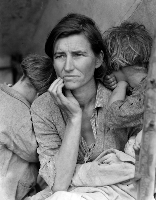 1. Dorothea Lange. Library of Congress